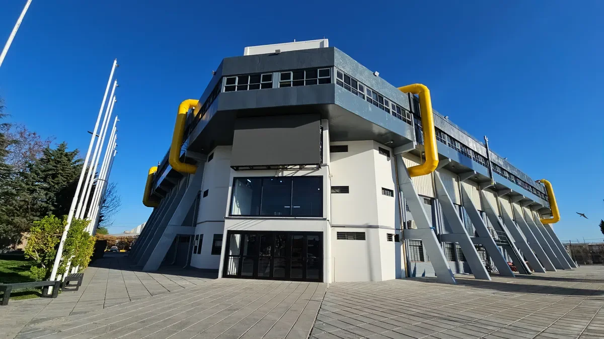 Implementación del programa Tribuna Segura en el estadio Ruca Che durante la Copa Davis en Neuquén