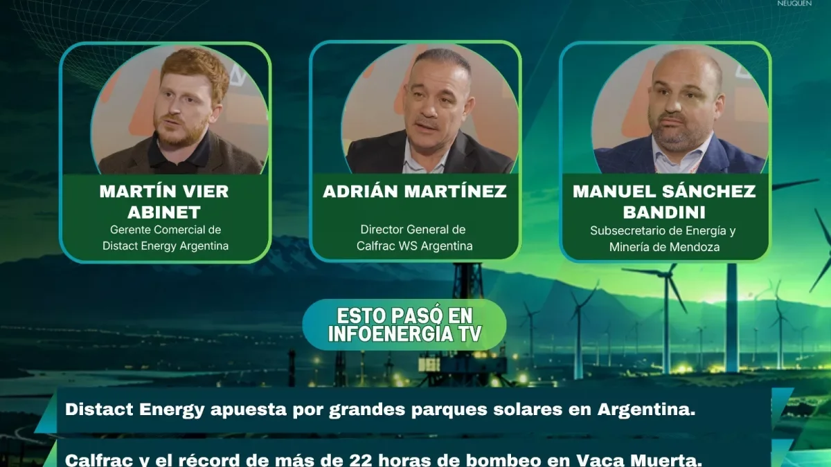 Inversiones solares en Mendoza marcan un avance hacia el futuro energético de Vaca Muerta