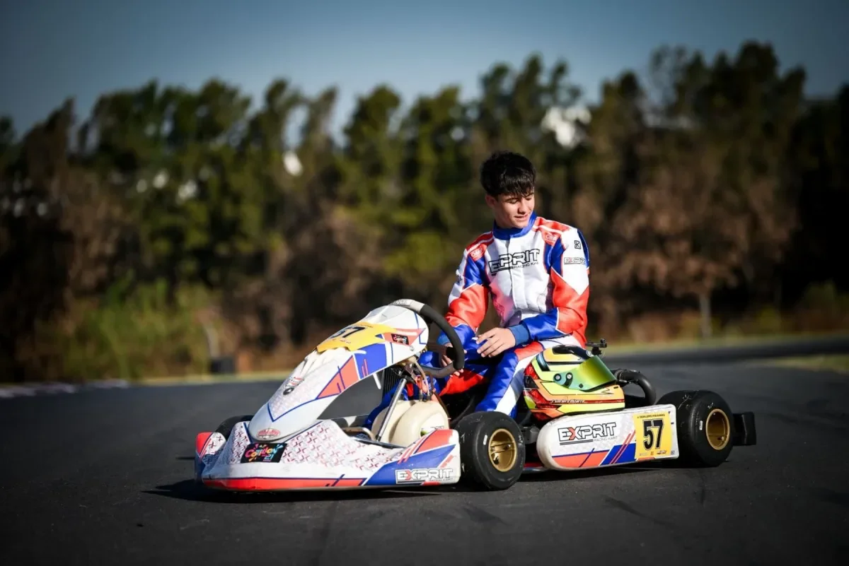 Joaquín Gorlero Pizarro, la promesa del karting argentino que brilla en Europa