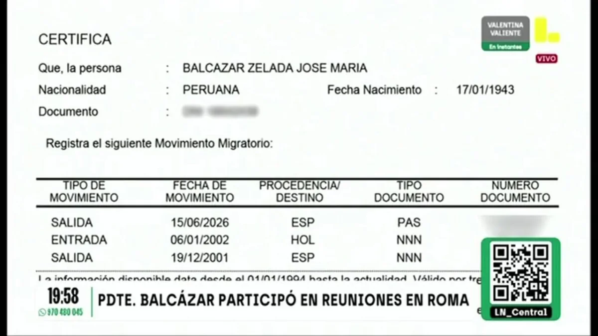 José María Balcázar aborda temas migratorios en su agenda internacional