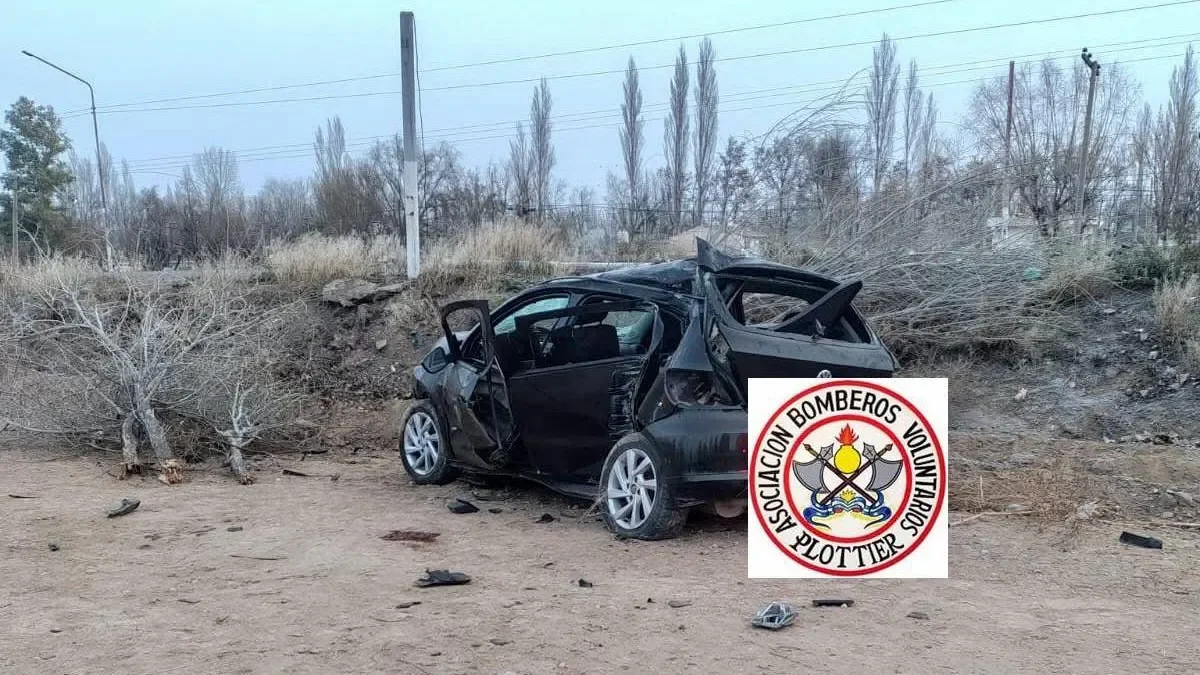 Joven de 21 años fallece en accidente en Plottier: dos ocupantes heridas
