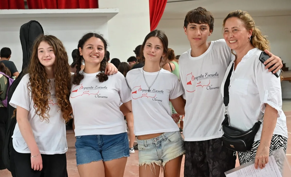 Jóvenes de Olavarría se preparan para el Festival Internacional de Música