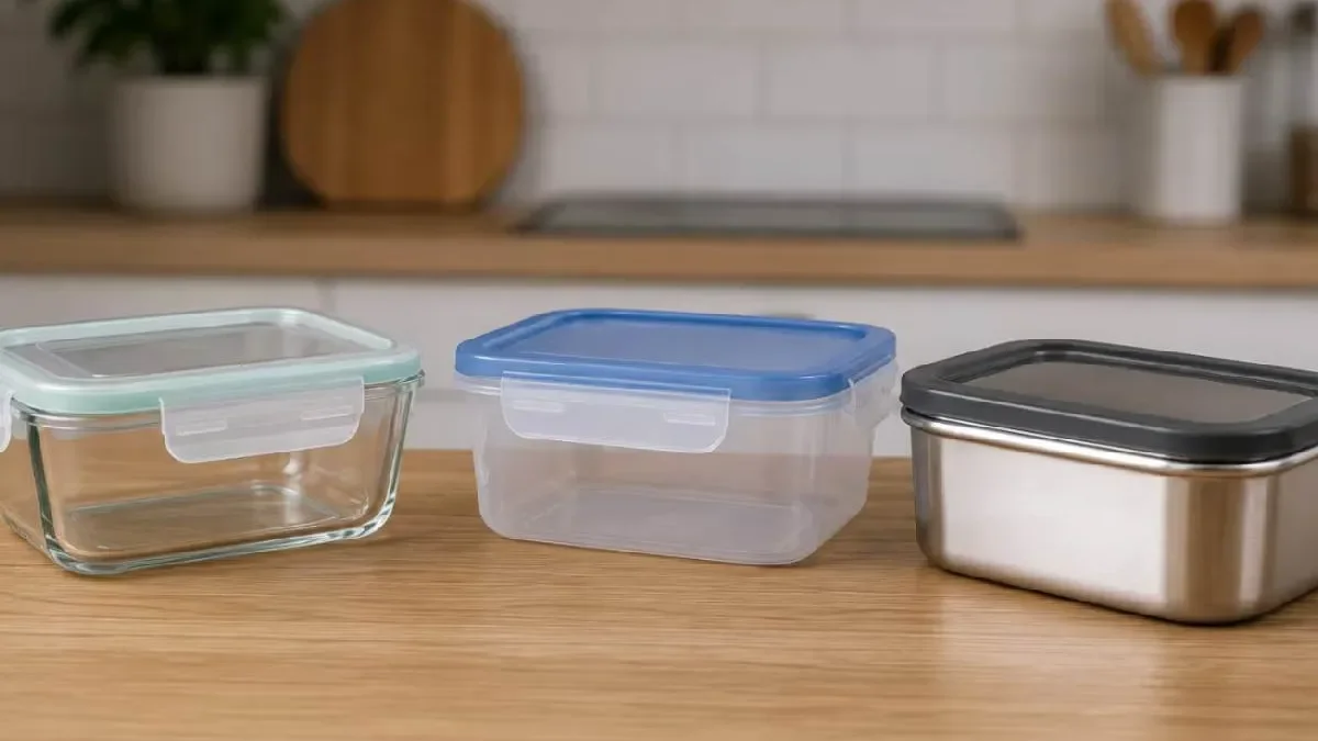La elección del tupper ideal: vidrio, plástico o acero inoxidable para conservar alimentos