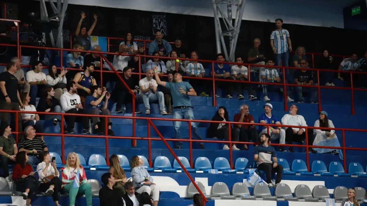 La falta de público en el Ruca Che durante la Copa Davis genera preocupación entre los organizadores.