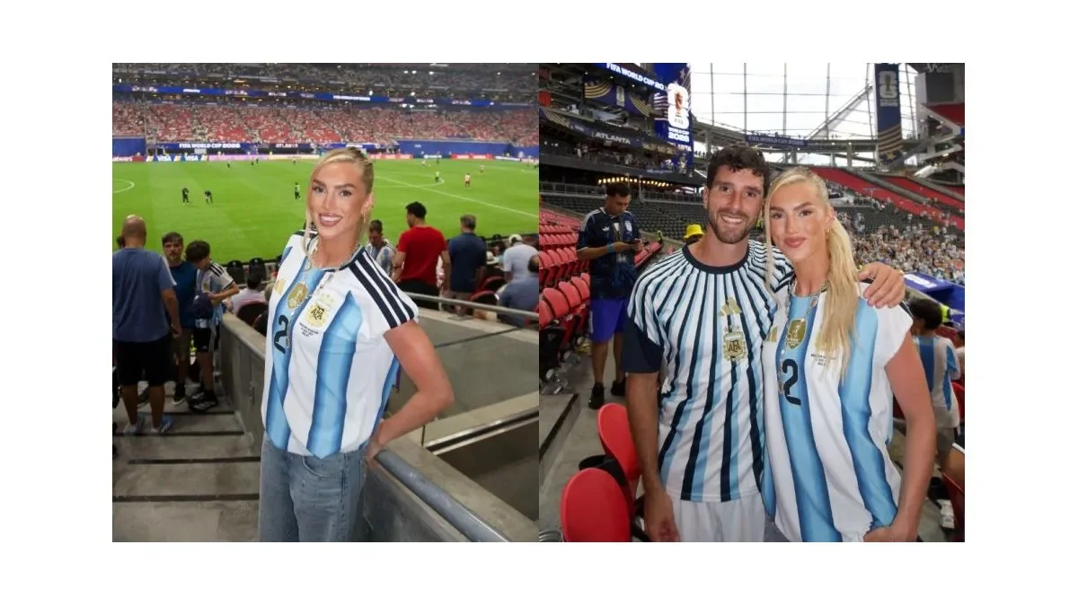 La novia de Marcos Senesi comparte su experiencia durante el emocionante partido Argentina-Inglaterra