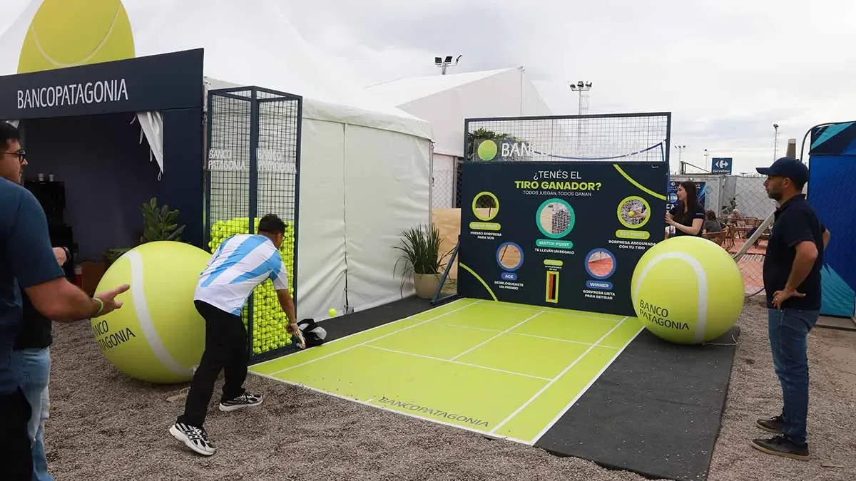 La pasión del tenis se desató en Neuquén durante la Copa Davis en el Ruca Che