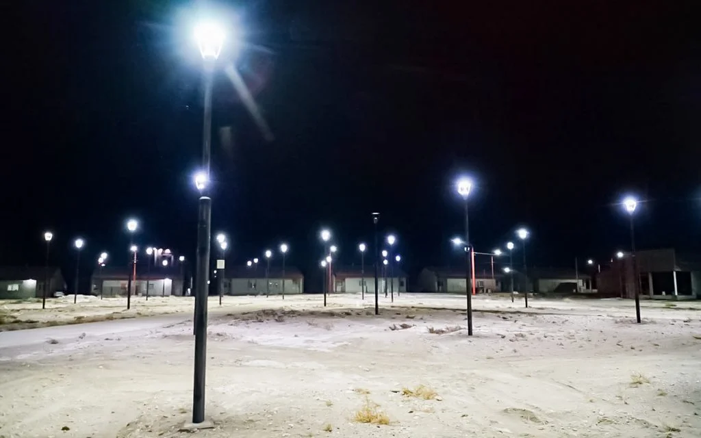 La plaza de B° El Portal se renueva con nuevas instalaciones y espacios verdes