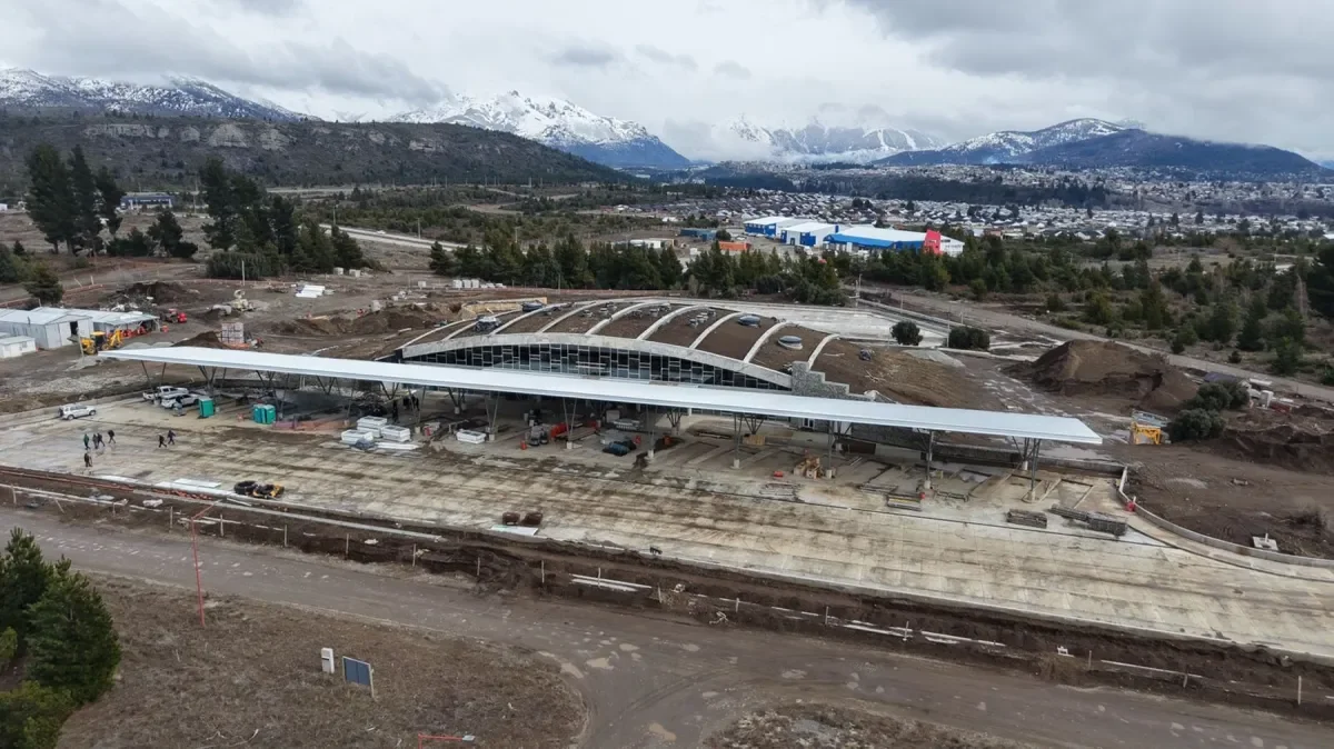 La terminal de Bariloche se acerca a su inauguración tras meses de trabajo