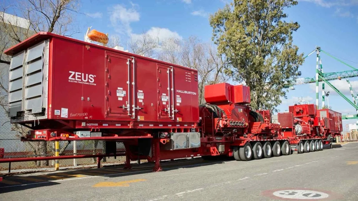 Llega a Argentina el primer equipo de fractura eléctrica para Vaca Muerta