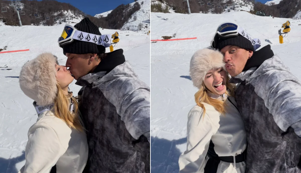 Lolo Poggio y Nick Sicaro celebran su primer viaje romántico a Bariloche