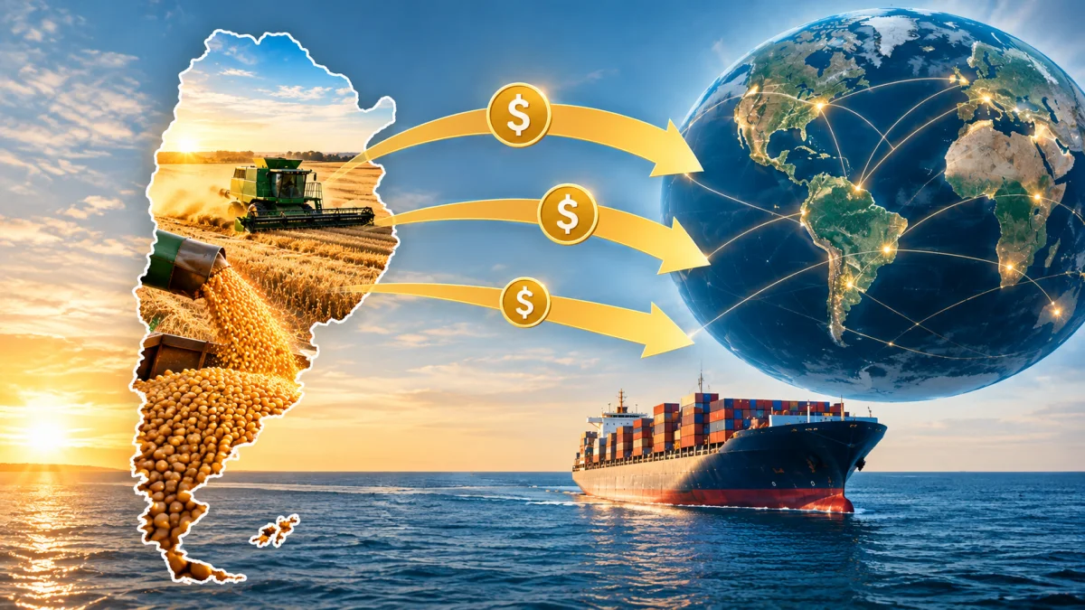 Los granos lideran las exportaciones argentinas con US$41.500 millones