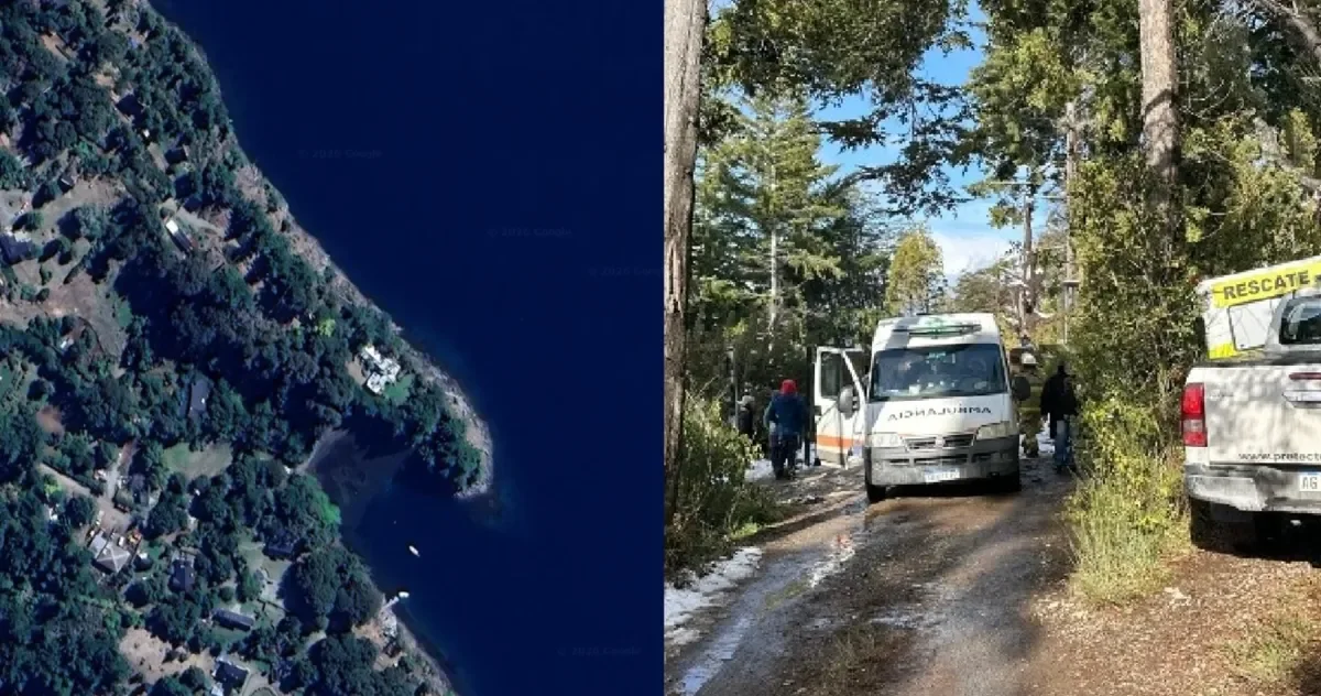 Mapa revela detalles sobre el trágico accidente que cobró la vida de una niña en Bariloche