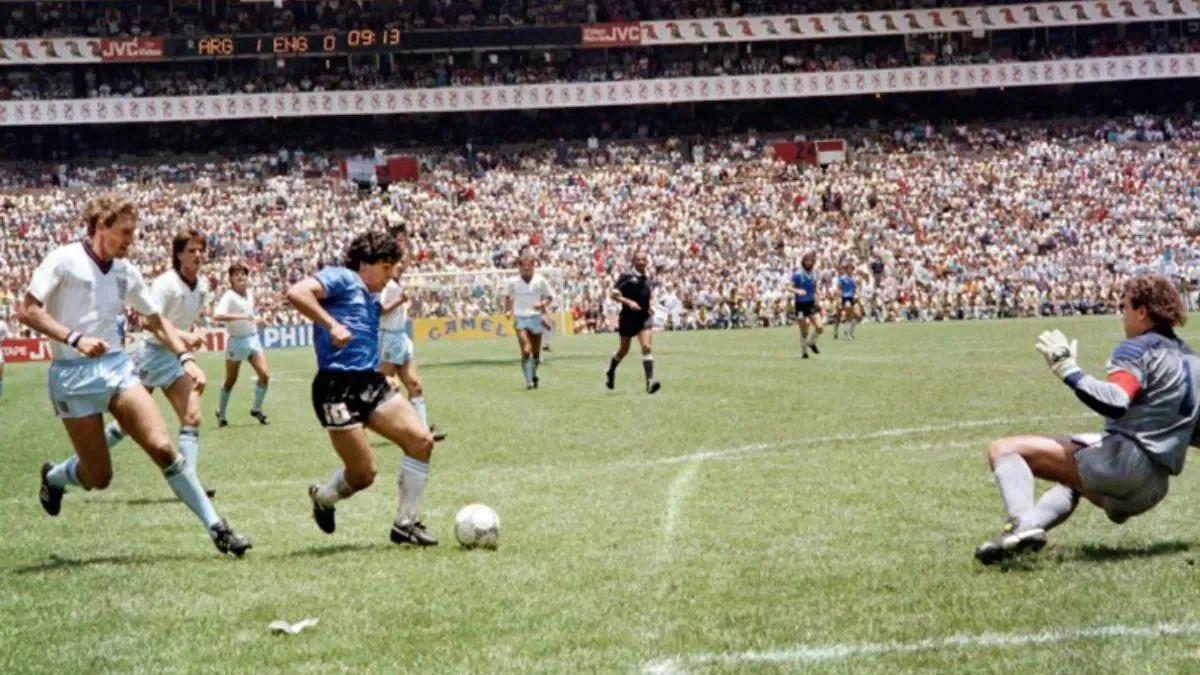 Maradona recordó su histórico gol a Inglaterra en el Mundial de México 1986