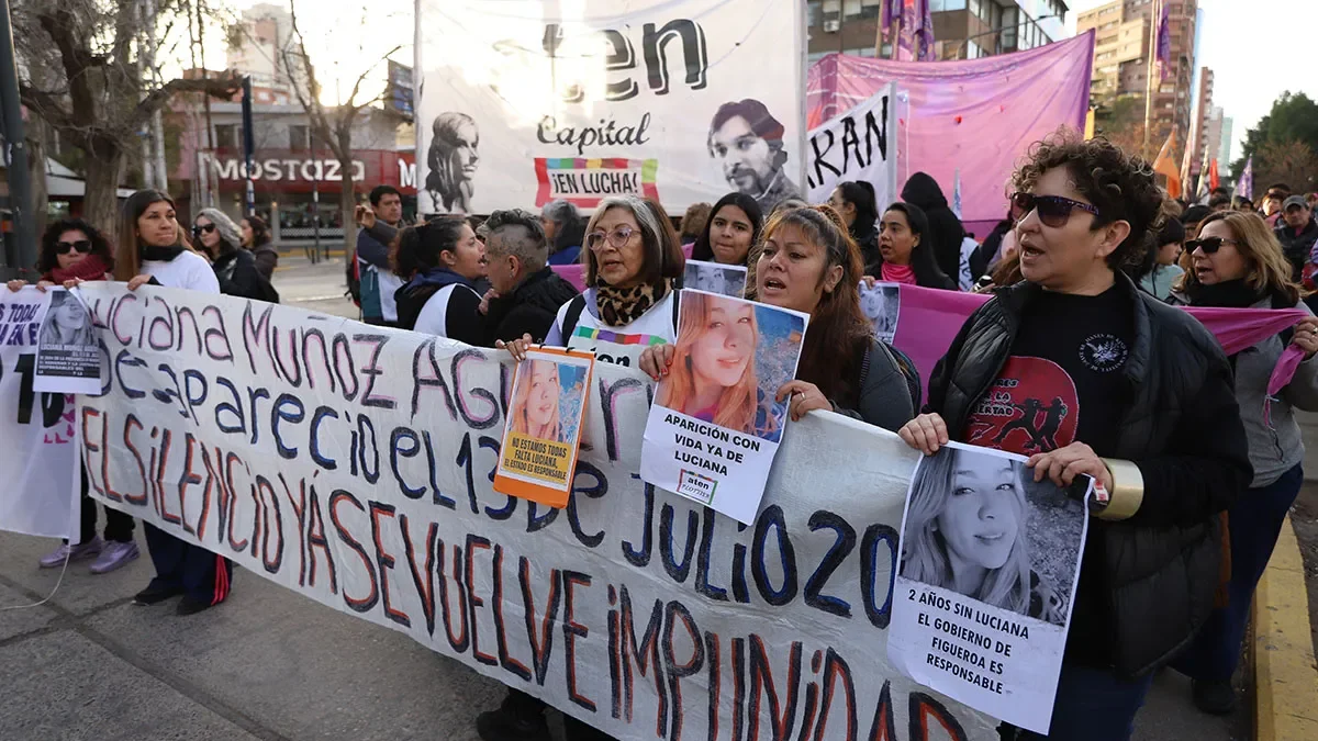 Marcha por Luciana Muñoz: dos años de reclamos y búsqueda de justicia
