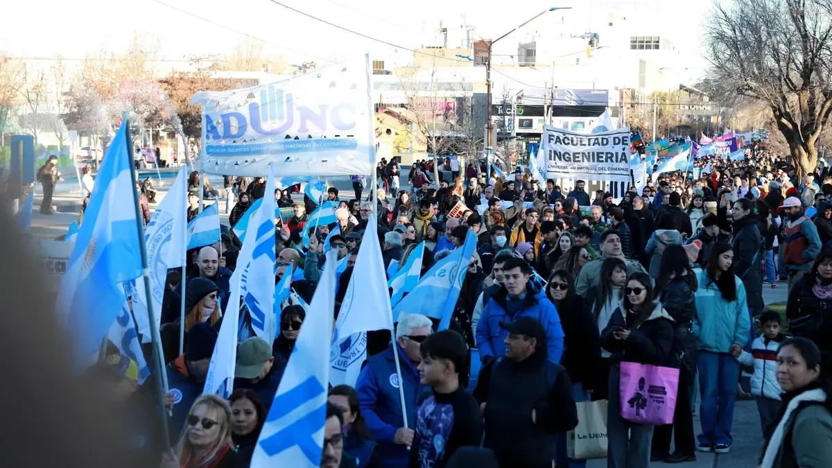 Masiva protesta en Neuquén contra la nueva Ley de Tierras que genera preocupación