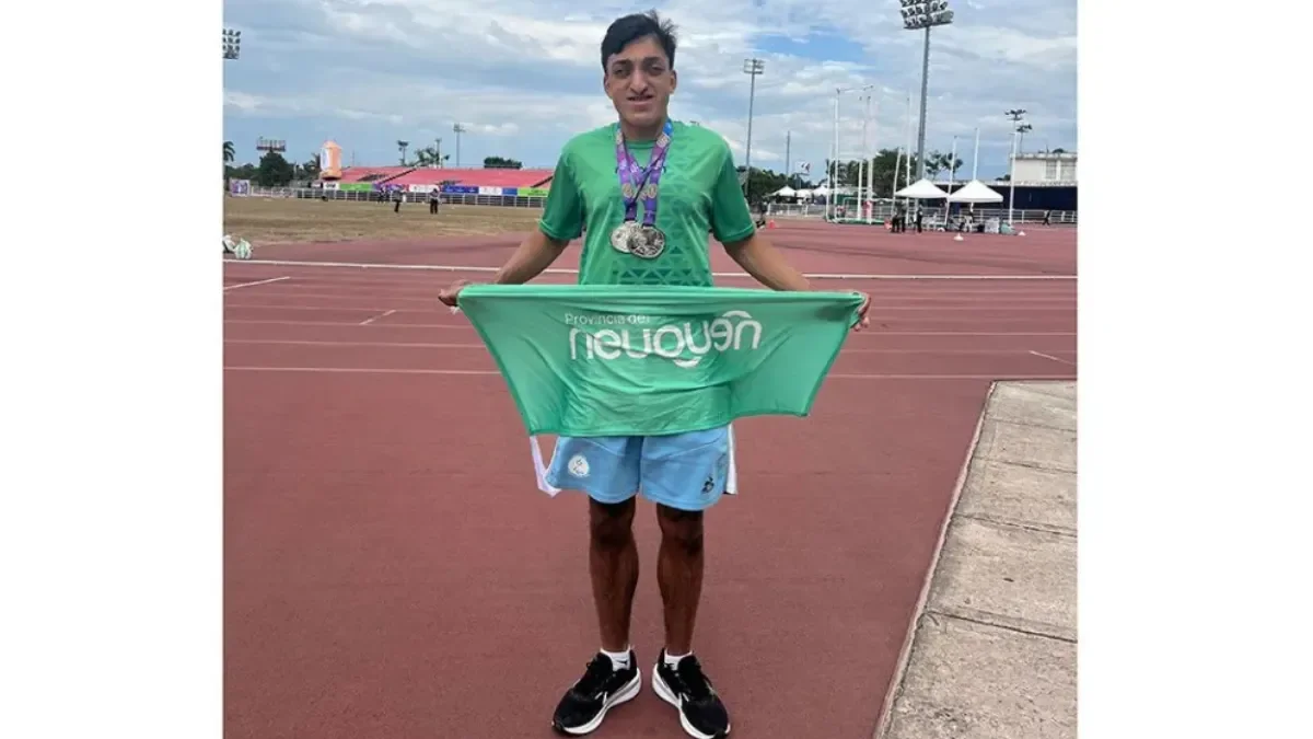 Mateo Sepúlveda se destaca en Colombia con medallas de plata en atletismo