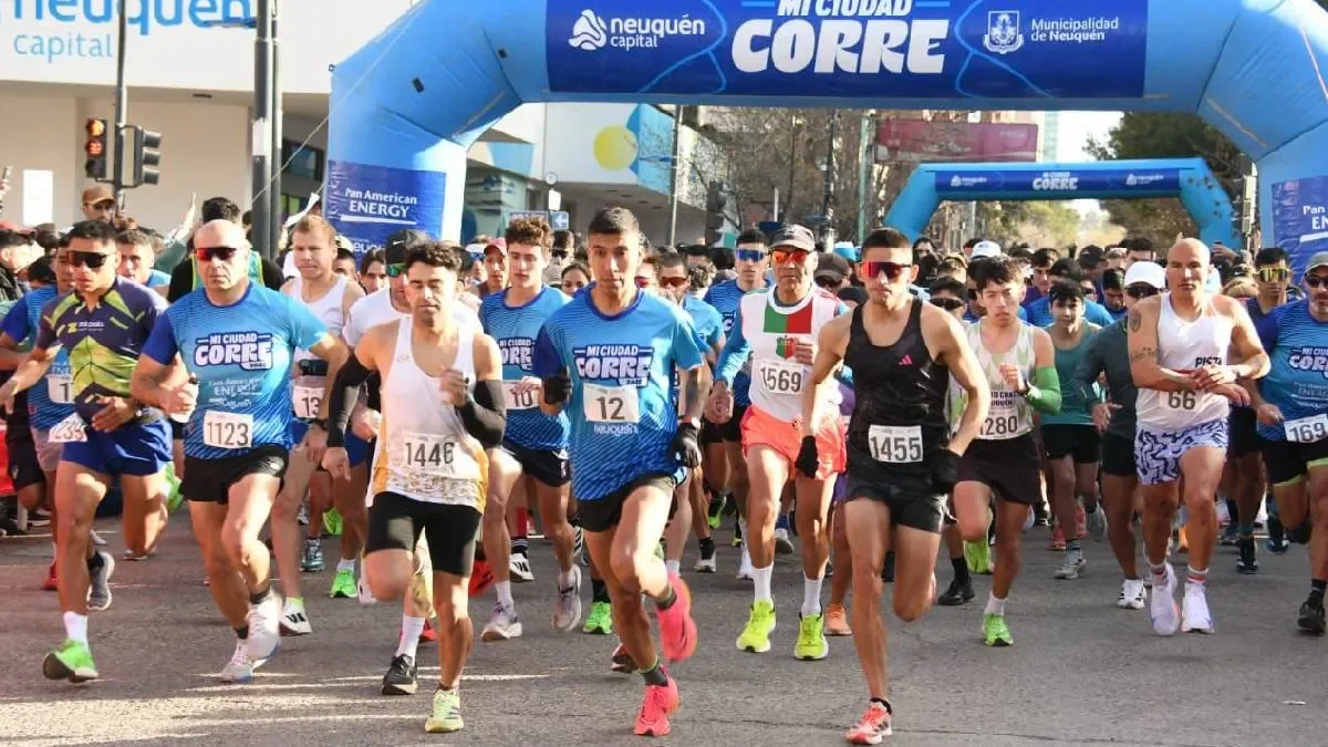 Mi Ciudad Corre: 6.500 inscriptos y cortes de tránsito programados en Zapala