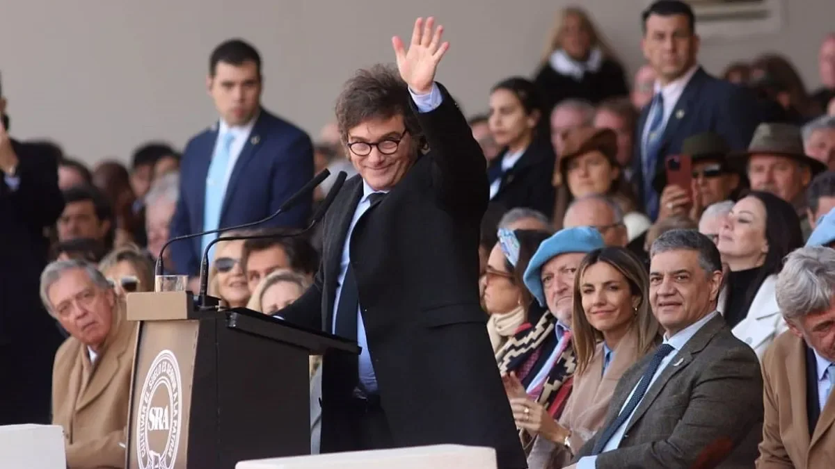 Milei culmina la Expo Rural de Palermo con promesas para el sector agropecuario