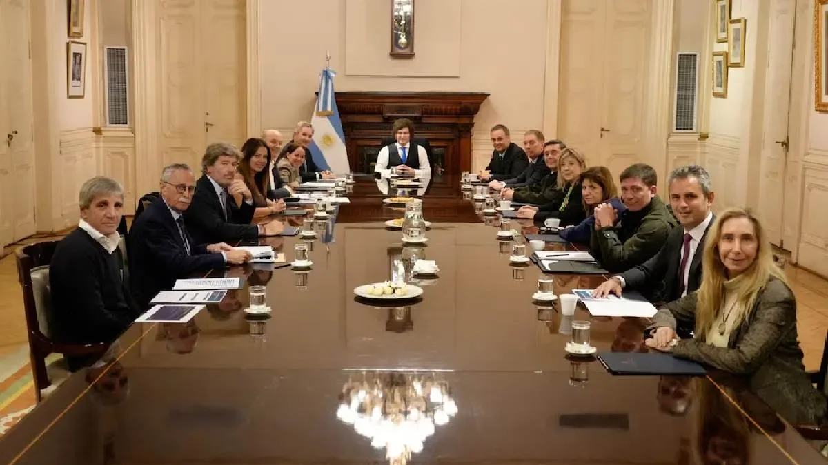 Milei se enfoca en la gestión y el trabajo de su Gabinete en medio de tensiones internas
