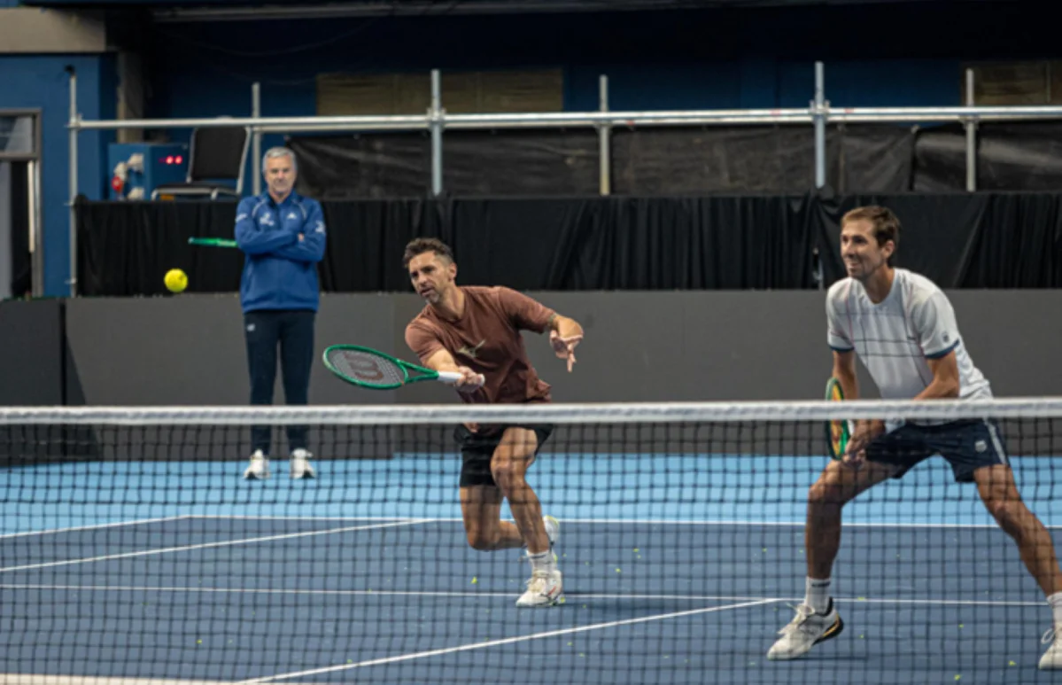 Molteni y Andreozzi se preparan intensamente para la Copa Davis en Neuquén