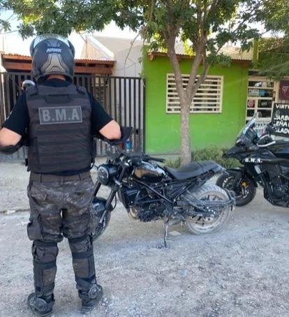 Motocicleta robada de Neuquén es recuperada en Cipolletti por la policía