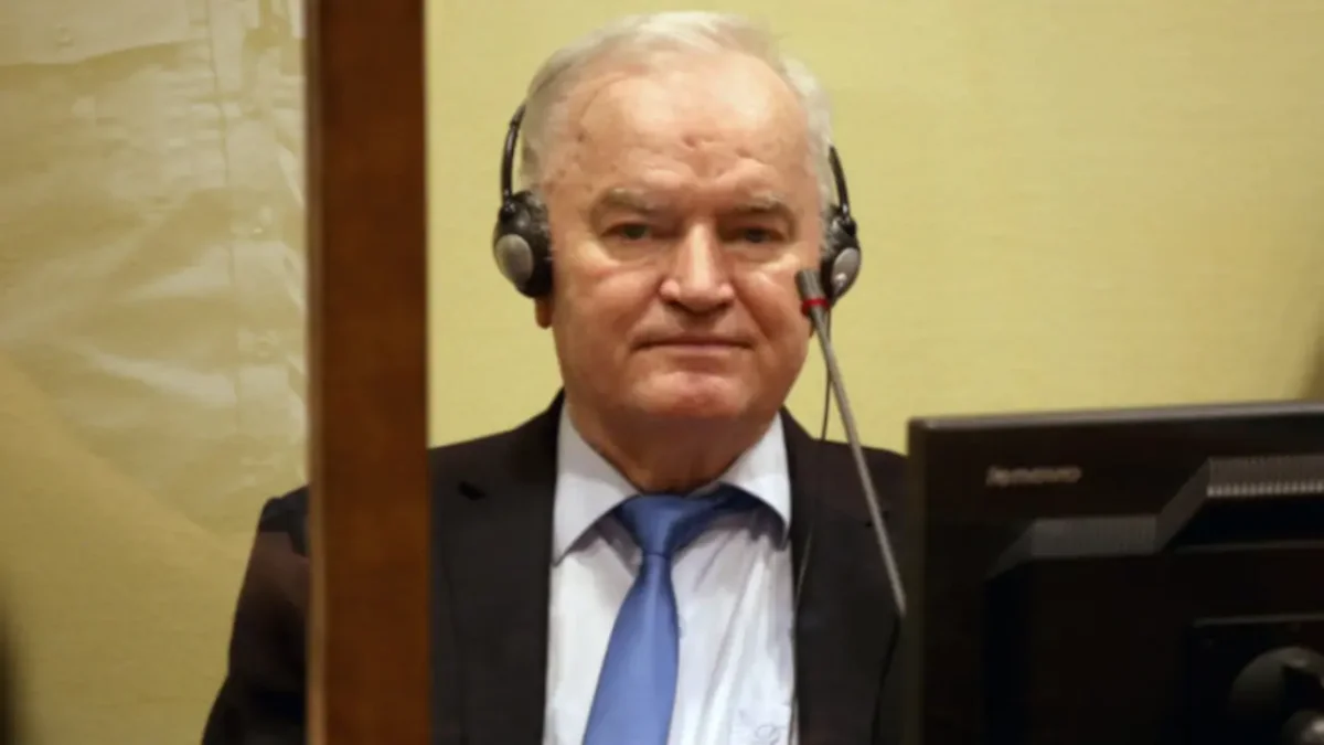 Muere en prisión el exgeneral Ratko Mladic, condenado por crímenes de guerra