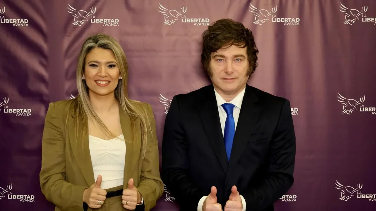 Nadia Márquez busca ser la vice de Milei con apoyo evangélico en su candidatura