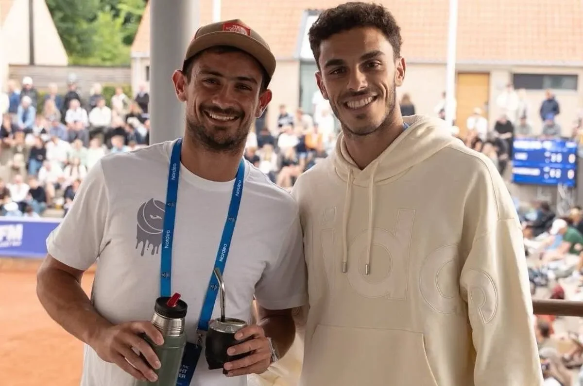 Navone y Cerúndolo comparten buenos momentos previos a la Copa Davis en Neuquén
