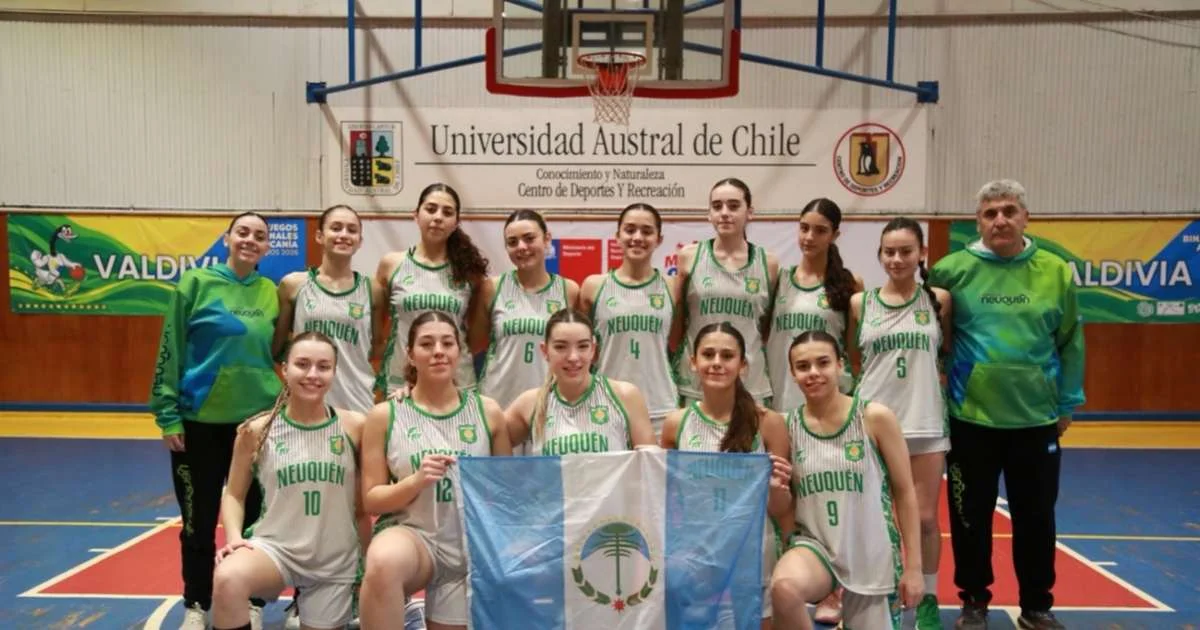 Neuquén cierra los Juegos de la Araucanía con medallas en fútbol y básquet femenino