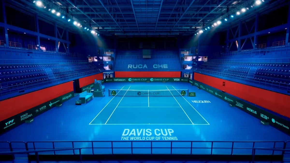 Neuquén se prepara para la Copa Davis: detalles de la cancha en el Ruca Che