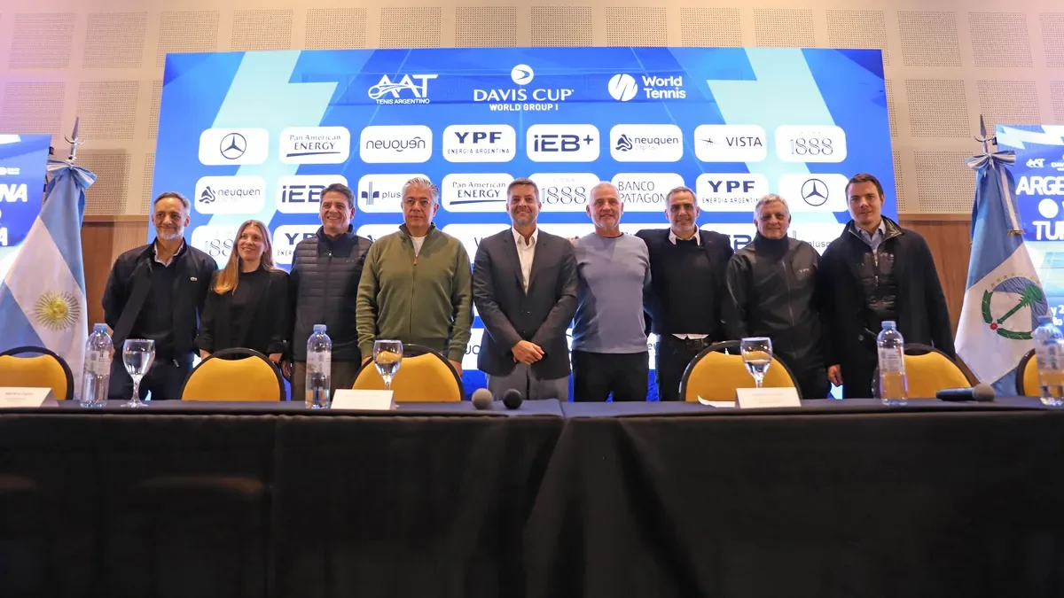Neuquén se prepara para recibir la Copa Davis: un evento que atraerá miradas internacionales
