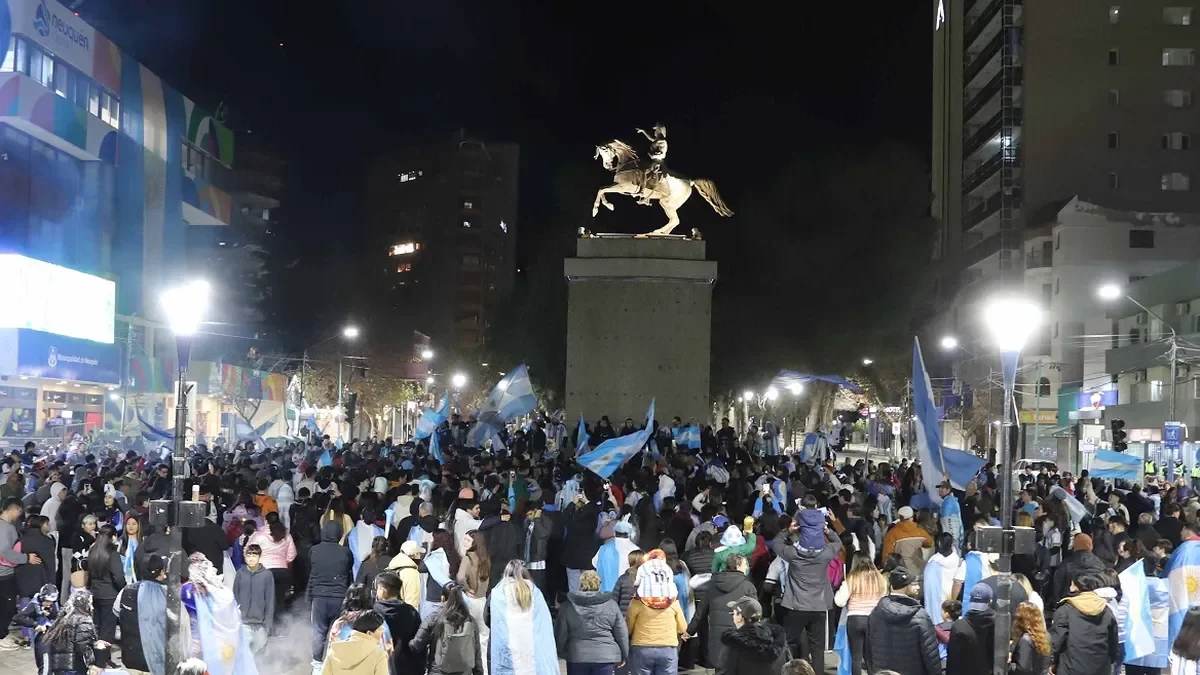 Neuquén se une a la celebración nacional en homenaje a la selección argentina