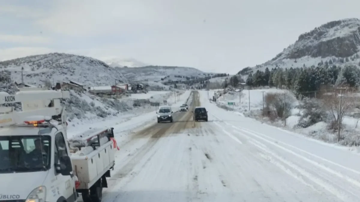 Nevadas en la cordillera: rutas afectadas en Neuquén y pasos a Chile complicados
