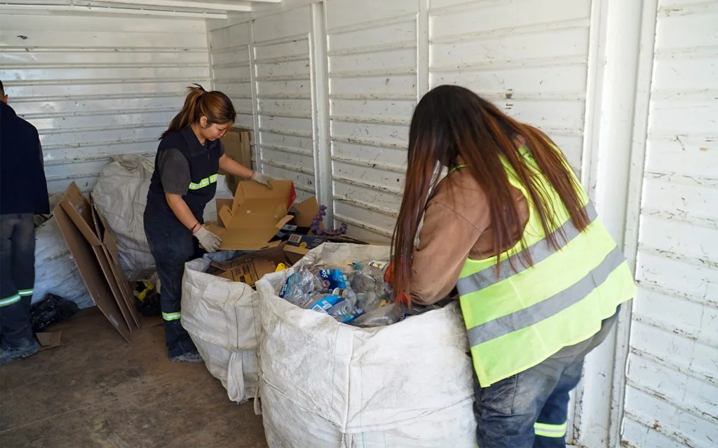 Nuevos barrios en Zapala contribuyen al reciclaje con materiales valiosos