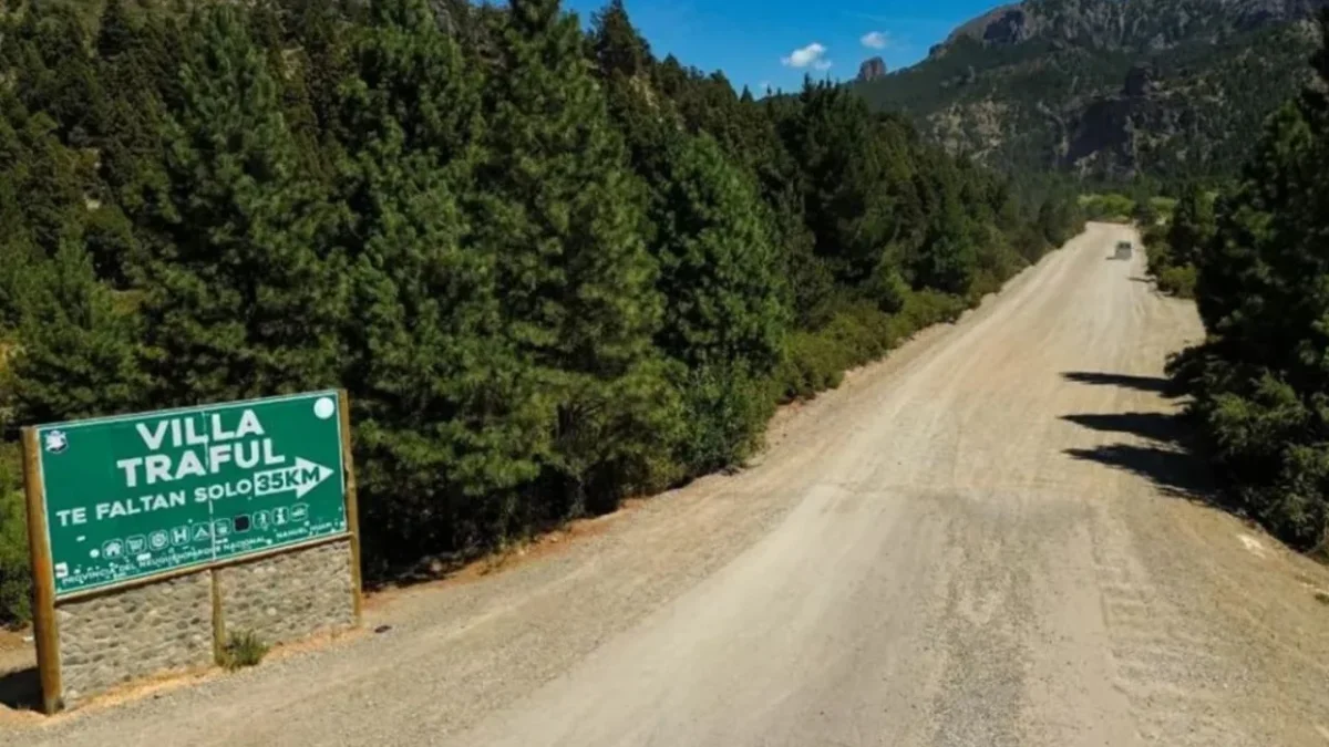 Obras de asfalto en Villa Traful: inversión de más de 35 millones de dólares