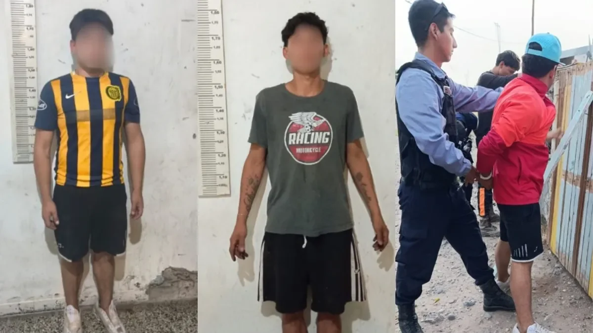 Operativos en Catriel: dos detenidos por robo agravado y secuestro de elementos