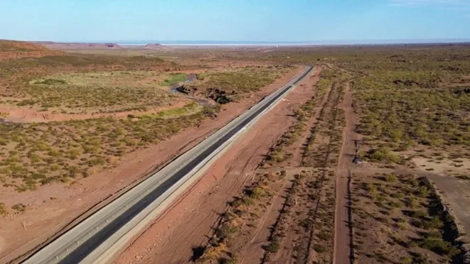 Pavimentación de la Ruta Provincial 7 en Cortaderas mejora la conexión vial en Neuquén