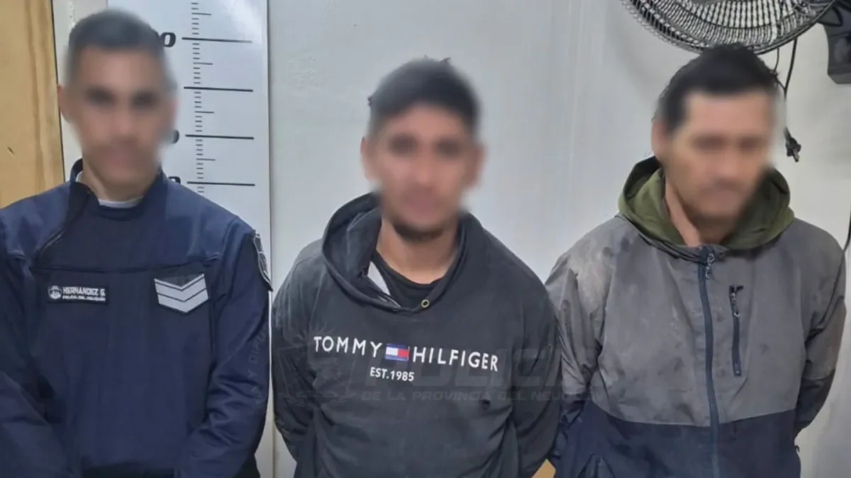 Policía detiene a ladrones tras intento de robo de ventanas en Zapala