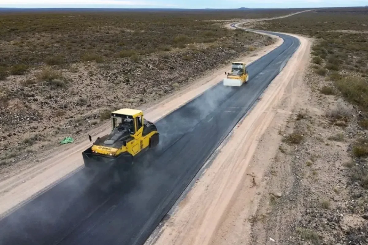 Progreso en la repavimentación de ruta vital para Vaca Muerta y Rincón de los Sauces