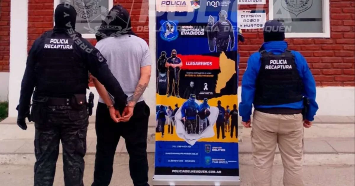 Recapturan a prófugo en Neuquén y hallan inhibidores de señal en su poder