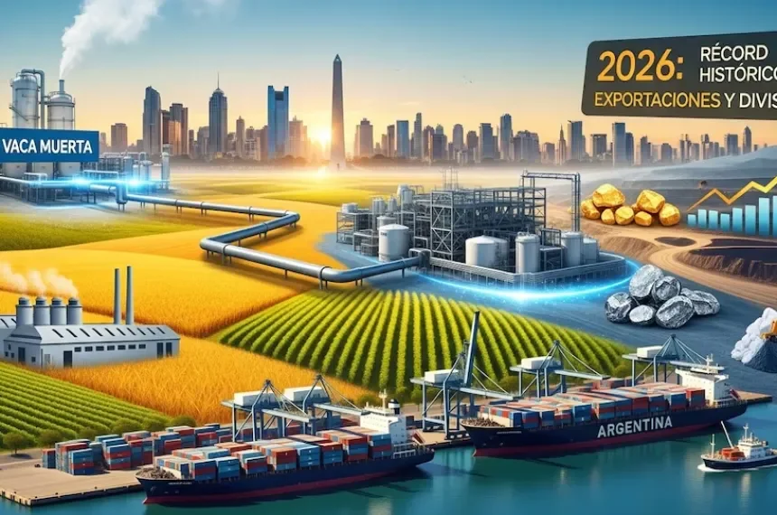 Récord histórico de liquidación de dólares en agro, energía y minería para 2026