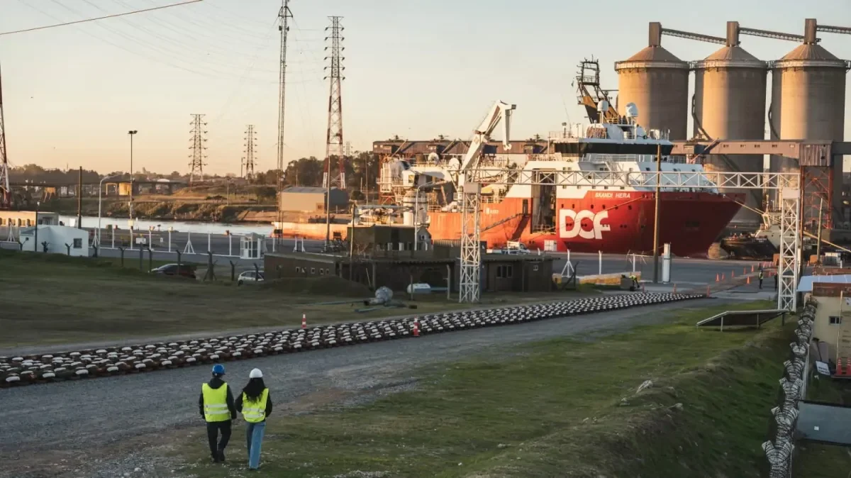 Río Negro avanza con obras submarinas para el desarrollo del VMOS