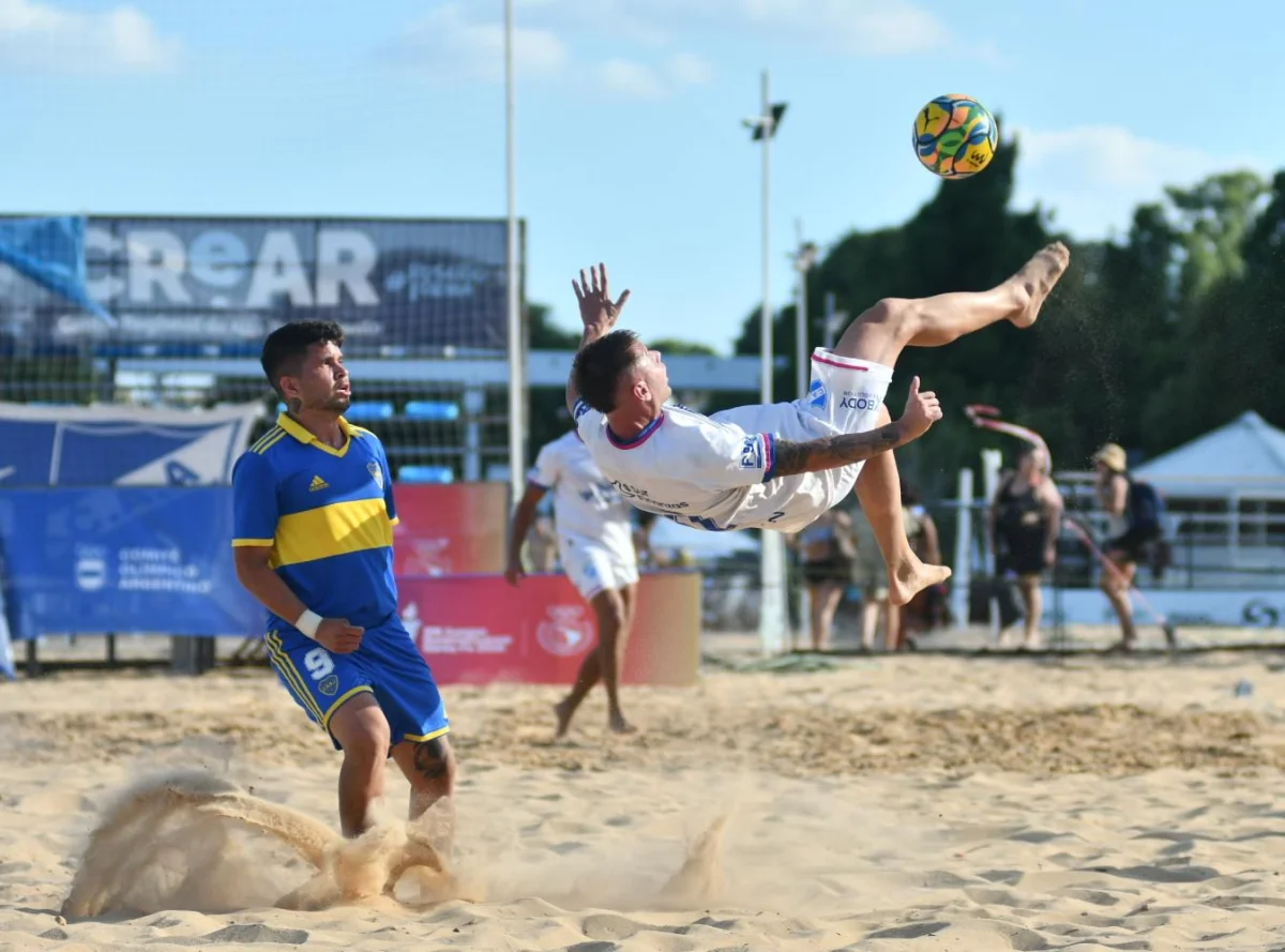 Rosario lanza la Playa Olímpica con fútbol playa para los Suramericanos 2026