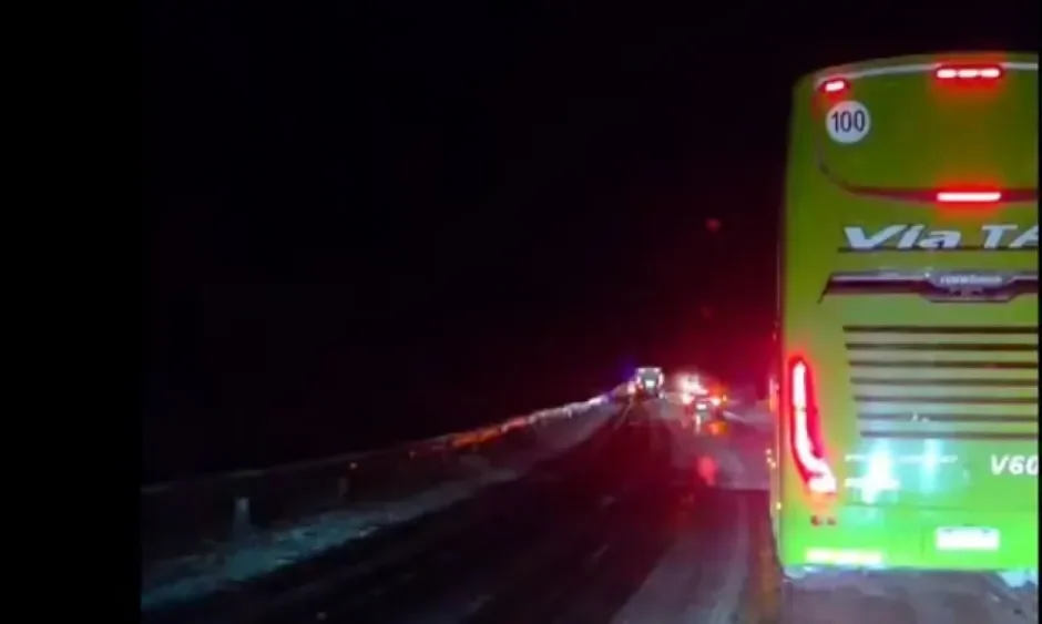 Ruta 40 afectada por derrumbe: viajeros deben tomar precauciones hacia Bariloche