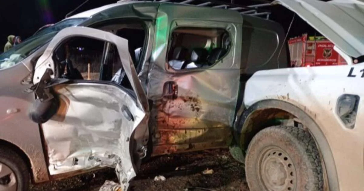 Ruta 67 cortada tras accidente: cuatro personas heridas en el choque