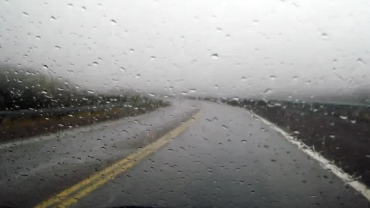 Rutas de Neuquén afectadas por alertas de lluvias y vientos intensos