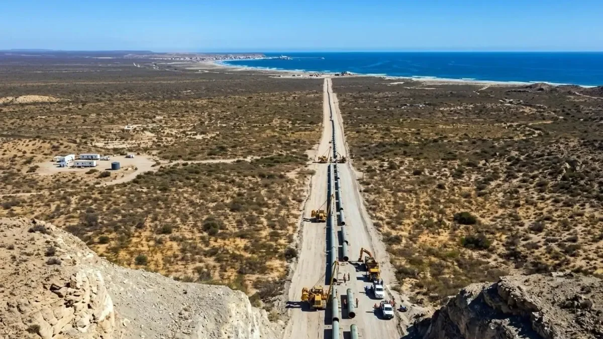 San Matías Pipeline asegura financiamiento para gasoducto de GNL por USD 900 millones