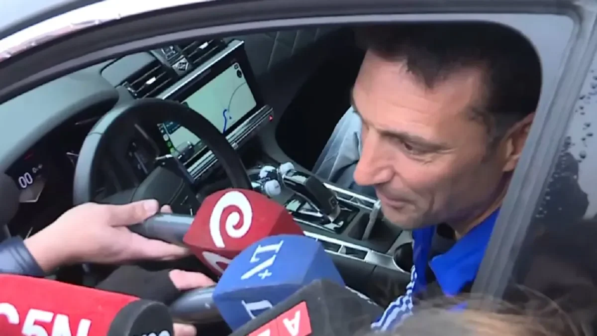 Scaloni se pronuncia sobre la curiosidad de los medios en el predio de AFA