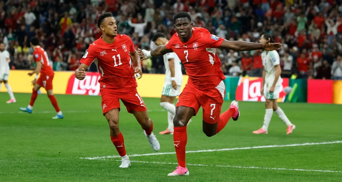 Suiza avanza a octavos de final tras vencer a Argelia 2-0 en el Mundial 2026