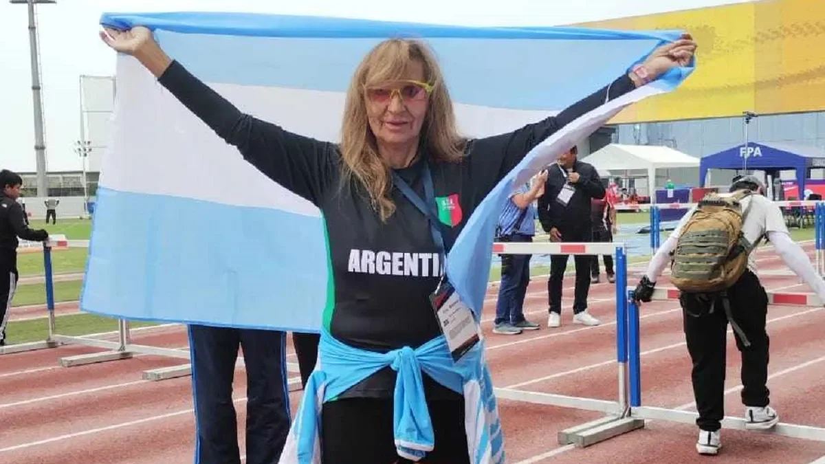 Susana Morales brilla en competencia internacional y suma medallas para Neuquén